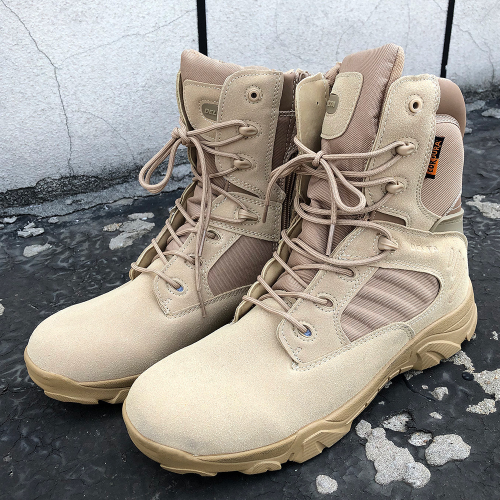 Fashion Waterproof New Botas Hombre/Botas Tacticas/Botas Masculinas