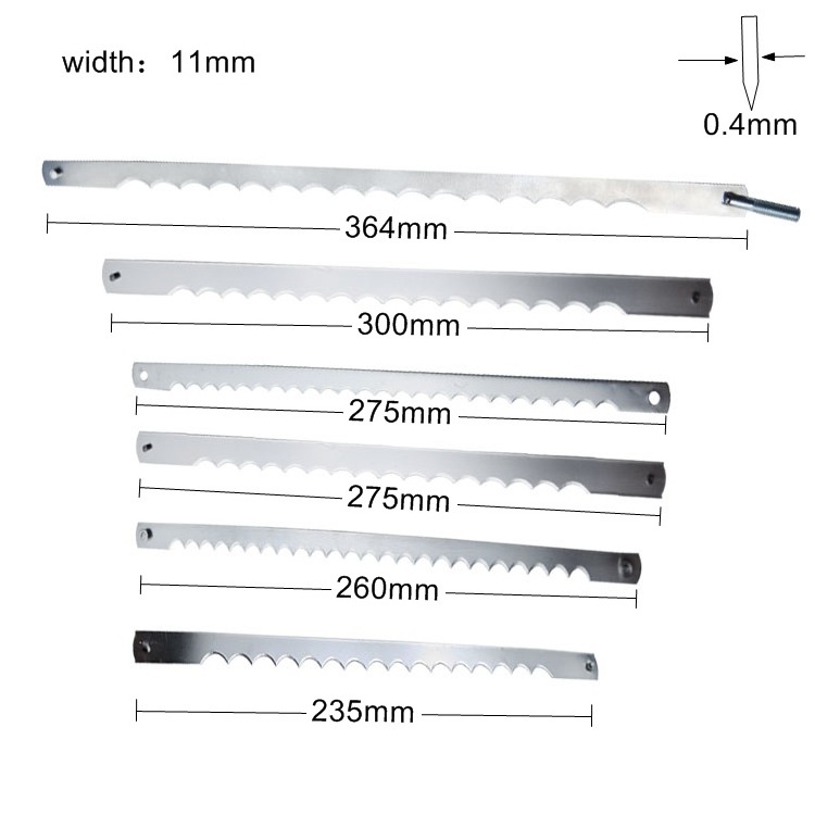 275mm 285mm 300mm Stainless Steel 31 pcs / SET Bread Knife Blade