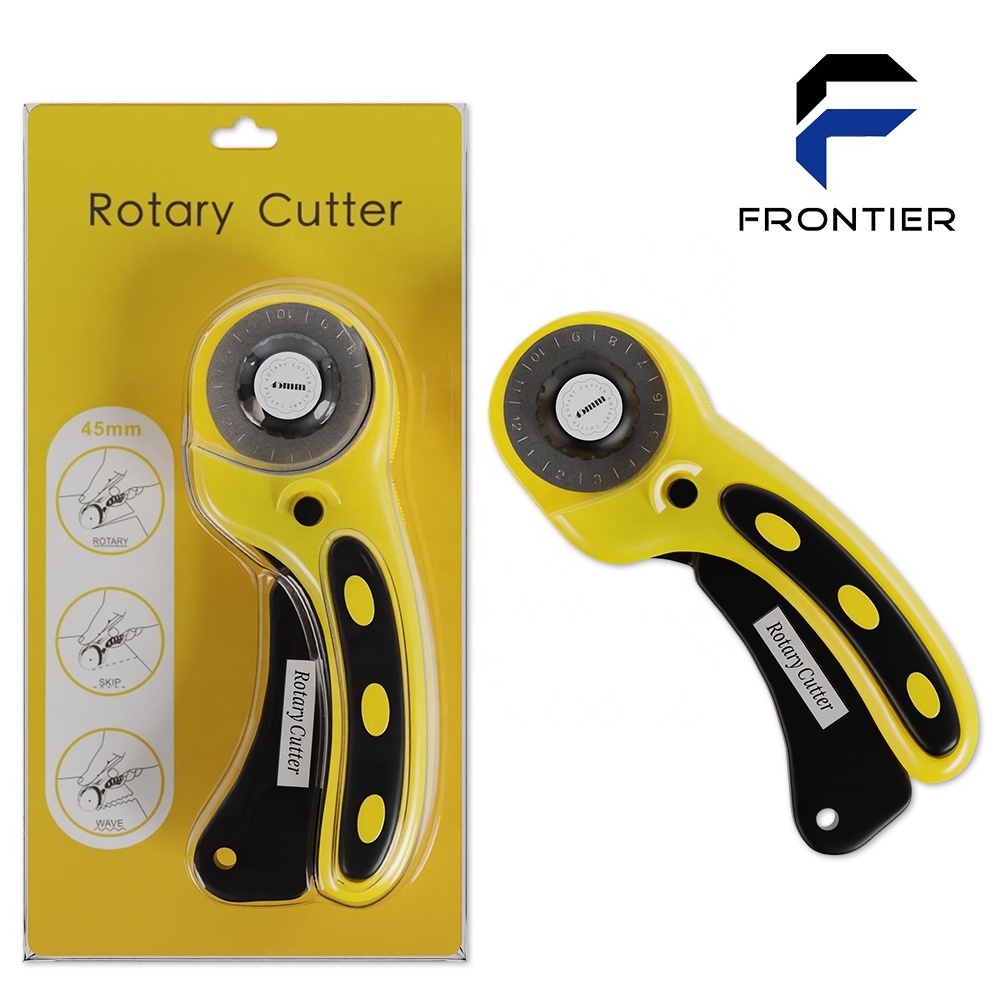 Rotary Cutter Set Patchwork Leather Quilting Sewing Arts Crafts Tool 45 mm Rotary Paper