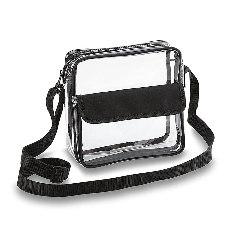 Transparent sling bag shoulder bag transparent messenger bag see through