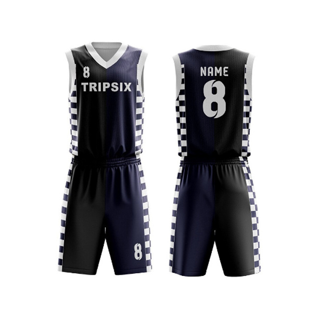 Newly sublimation printing Basketball uniform logo customize mens basketball jersey uniforms custom