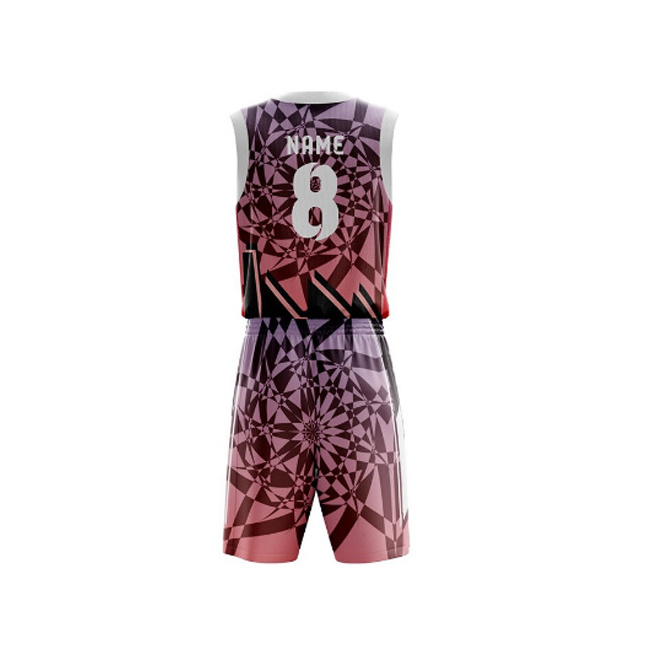 Newly sublimation printing Basketball uniform logo customize mens basketball jersey uniforms custom