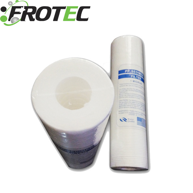 Frotec High Quality 5 Micron 30 Inch PP Melt Blown Filters For Water Treatment Spun Filter PP Sediment Water Filters