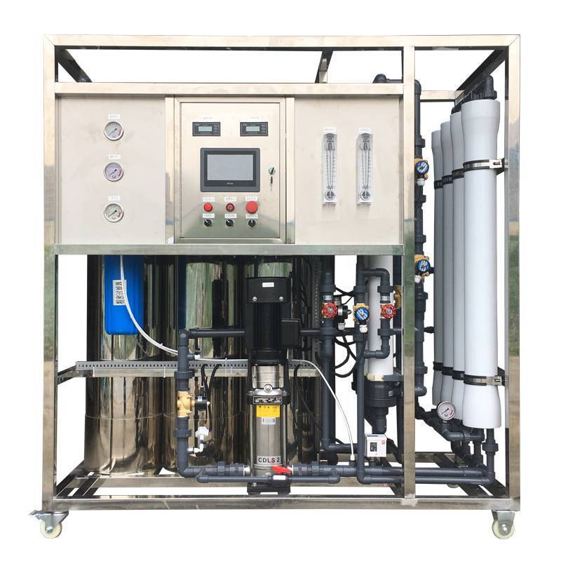 Portable Compact Seawater Desalination Water Treatment Plant, 100LPH Seawater Treatment Machinery For Boat