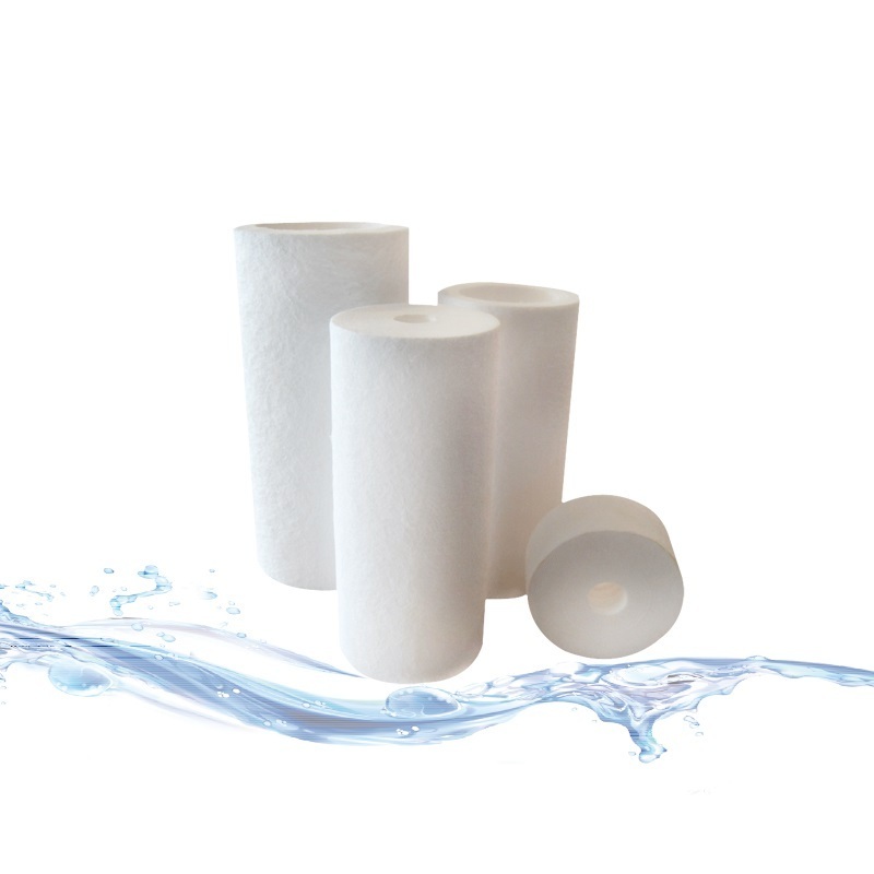 China Manufacturer 1-50 Micron 10 Inch PP Sediment Filter Melt Blown Spun Big Blue Water Filter Cartridge For RO Filtration