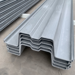 Vinyl Composite Sheet Piling UV Resistance FRP Pultruded Seawall Bulkhead Sheet Pile