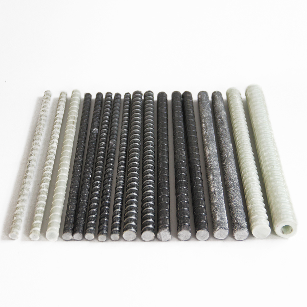 Gfrp Fiberglass Rebar 8 Mm 10 Mm 12 Mm 16 Mm Epoxy Composite Fiberglass Rebar For Concrete Reinforcement