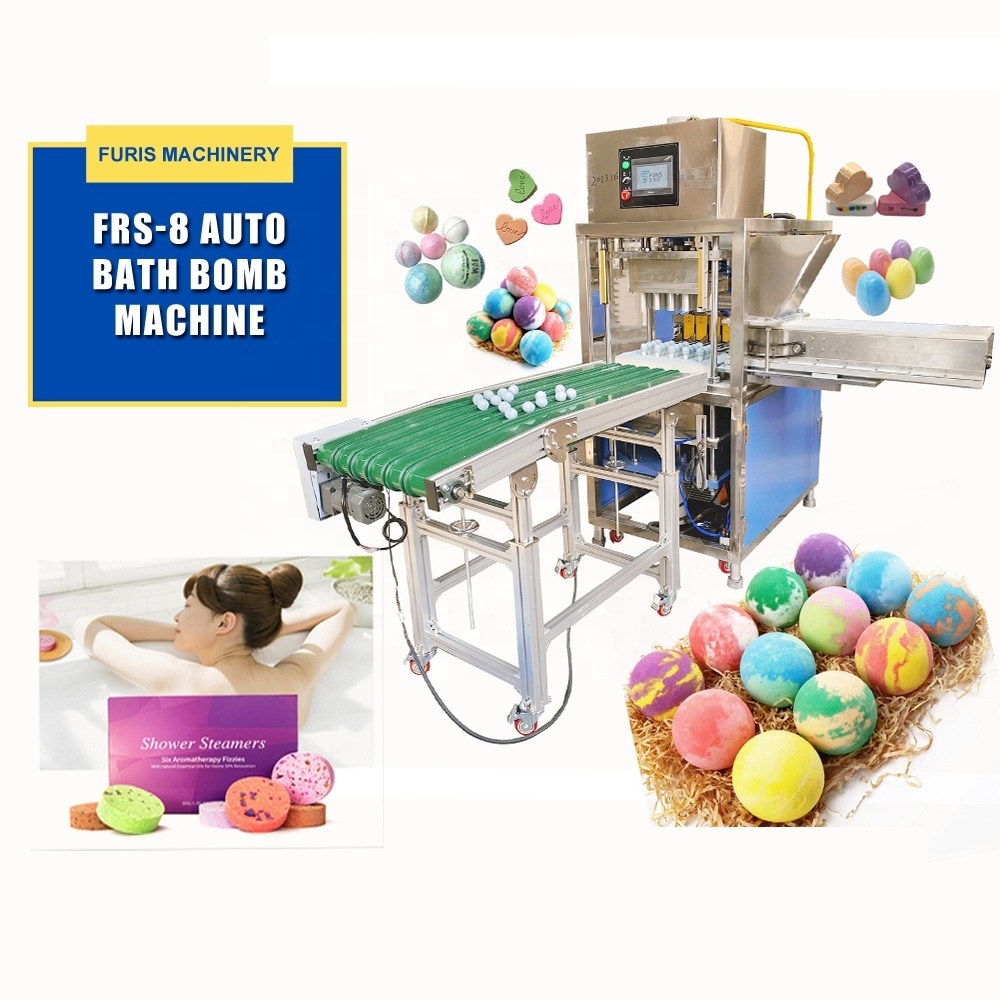 semi full auto bath bomb salt shampoo bar soap press form mold making machine with toy inside hydraulic Press bath bomb Machine