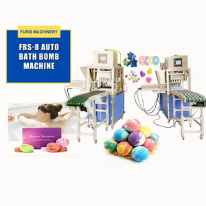 Full Automatic Shampoo Bar Bath Bombs press machine Organic Form Build Make Press Shrink Wrap Pack Machine Equipment Sale