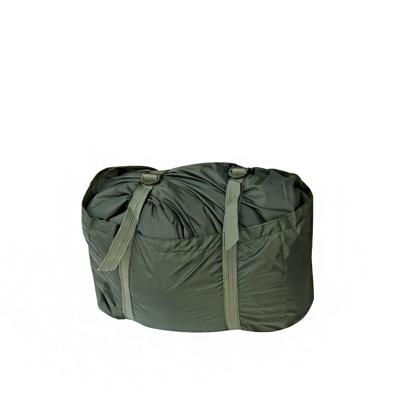 Hot outdoor thick warm olive green coat sleeping bag convenient storage camping mountaineering essential