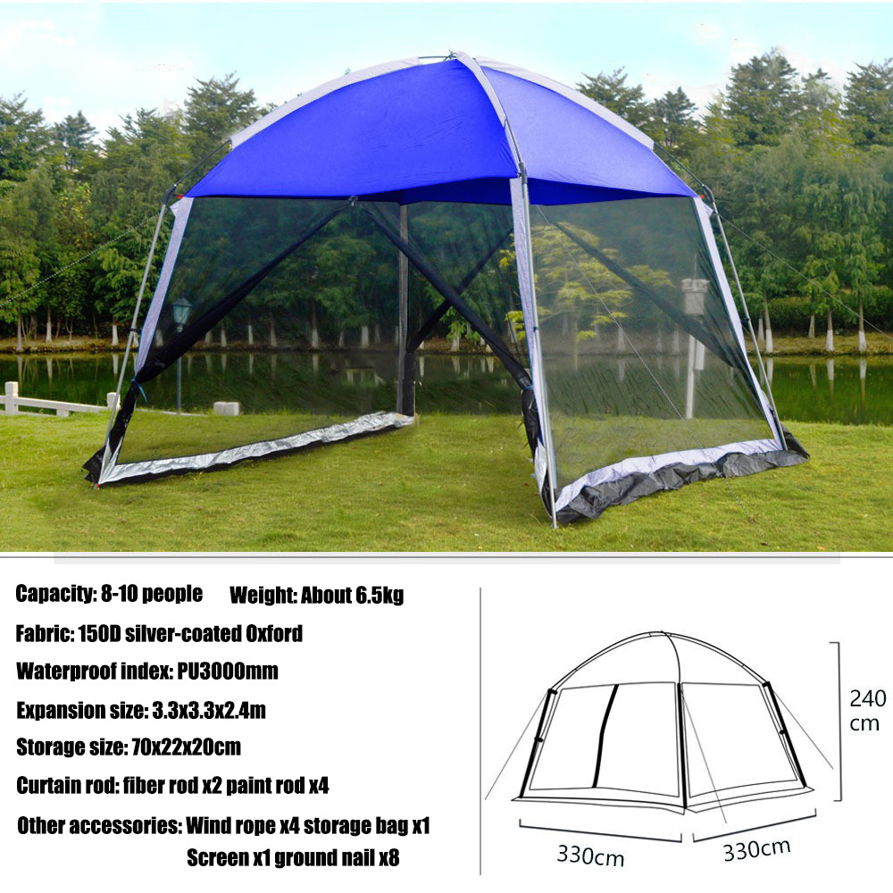 The most popular fast build mosquito repellent sun protection beach pergola tent outdoor camping must