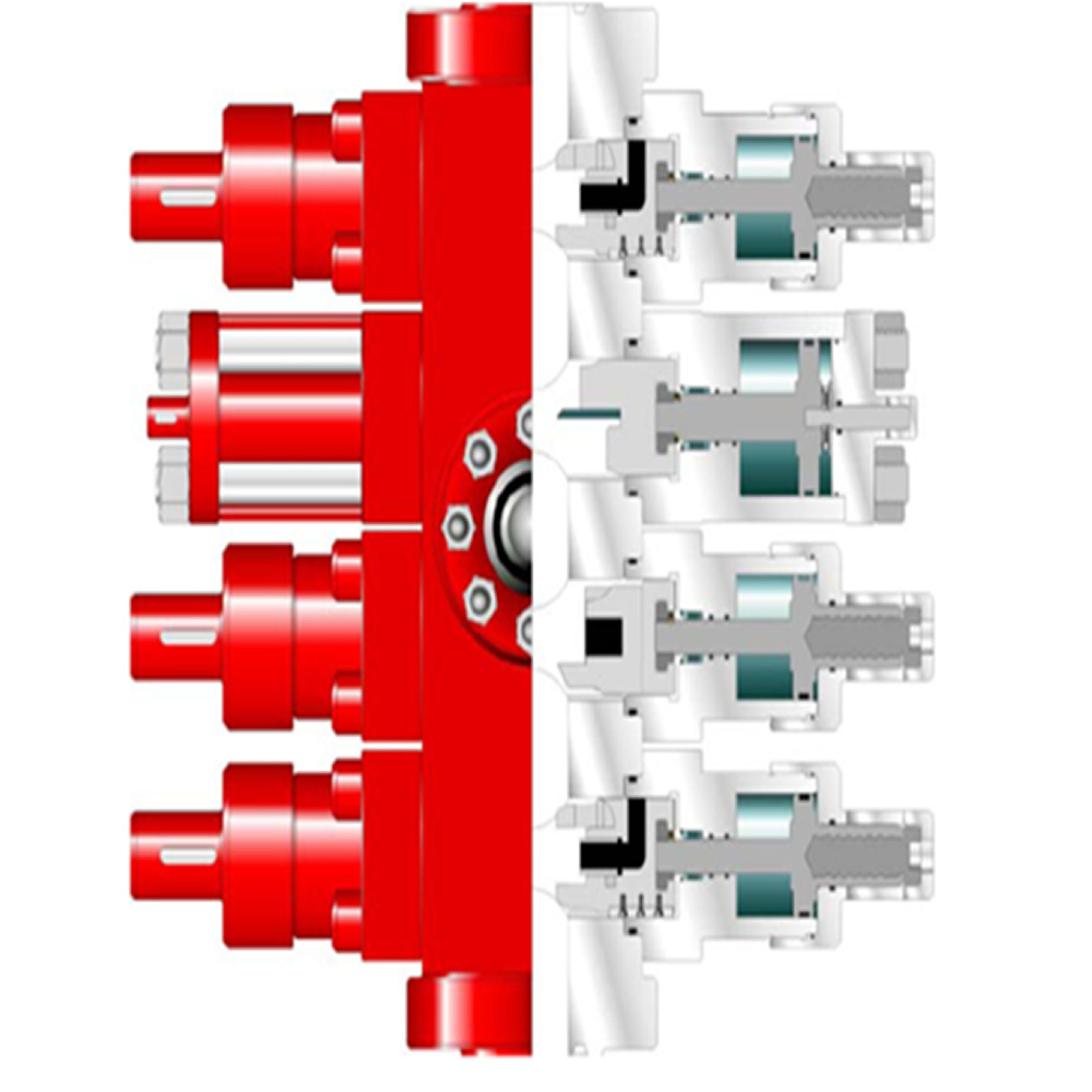 Four RAM BOP For Oilfield coiled tubing unit 10000PSI 15000PSI