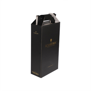 Customized Foldable Cosmetics Jewelry and Clothing Packaging Box Birthday Party Red Wine Gift Box