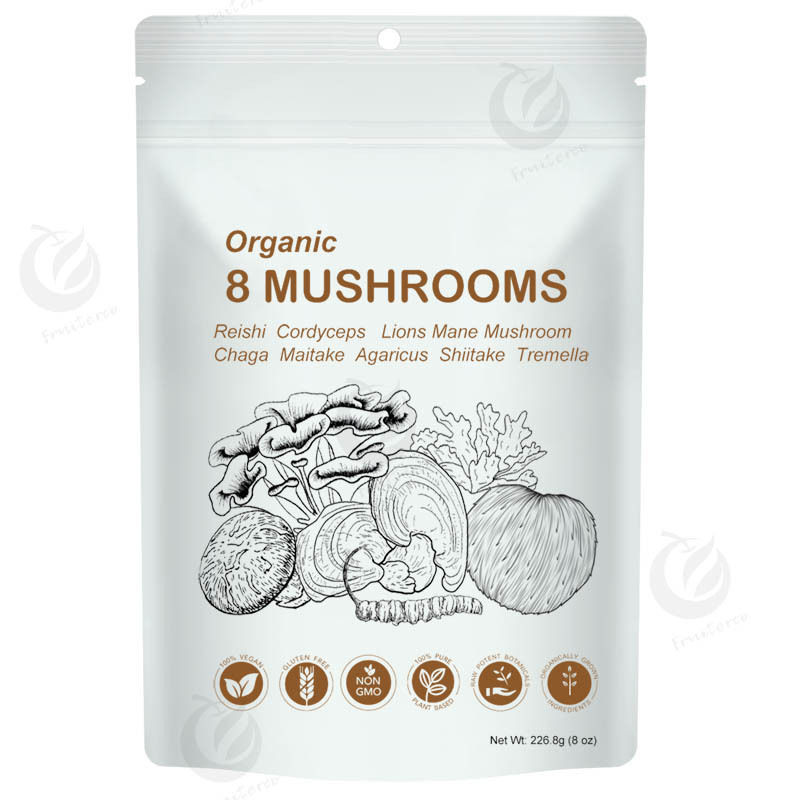 Maitake,Chaga, Cordyceps,Ganoderma Reishi,Lions Mane Mushroom Organic Mushroom Extract Powder