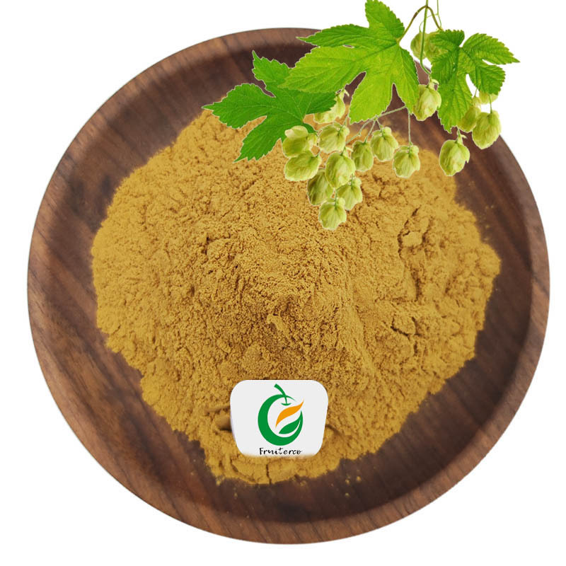 Fruiterco Humulus Lupulu Hops Flower Extract xanthohumol Powder Hops Flower Extract