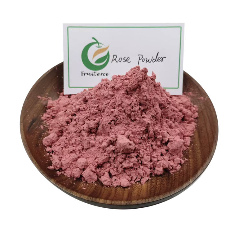 Natural No additives Food Grade Pure Organic Rose Extract Powder Rose Petal Powder