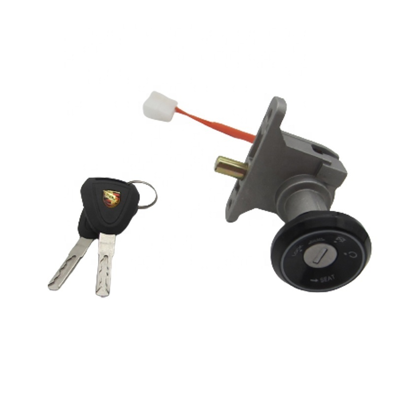 Small Turtle Motorcycle Key Switch Ignition  Motorcycle Ignition  Switch with Curved Slot Key