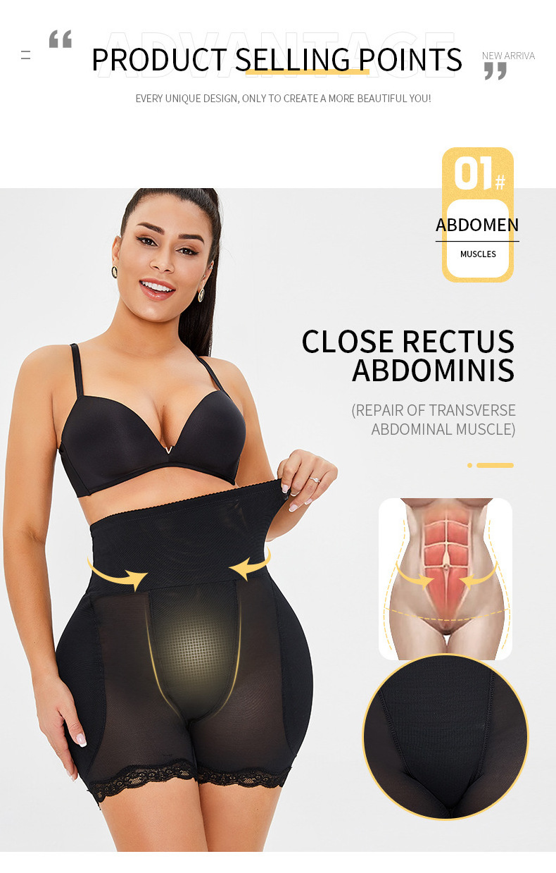 Fajas Colombianas 6XL Breathable Invisible Shapewear Butt Lifter Slimming Girdle