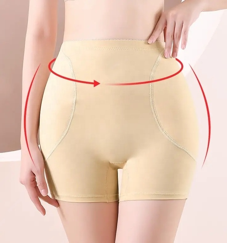 Women's High XS Seamless Butt Lifter Shapewear Padded Crotch Underwear Foam Hip Pads Crossdressing Panty Hip Enhancer Waist