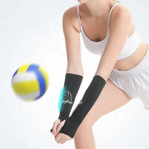 Volleyball Training Accessories Passing Forearm Protection Sleeves with SBR Protection Pad and Thumb Hole