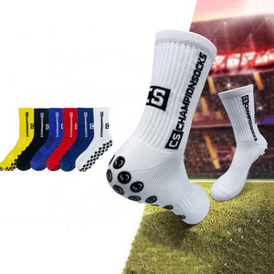 Wholesale Custom Football Non Slip Ankle Sock Sport Socks for Men and Women Anti Slip Compression Socks