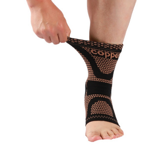 Breathable & Elastic Nylon cooper Ankle Support Brace Comfortable Sports Protection Ankle Wrap