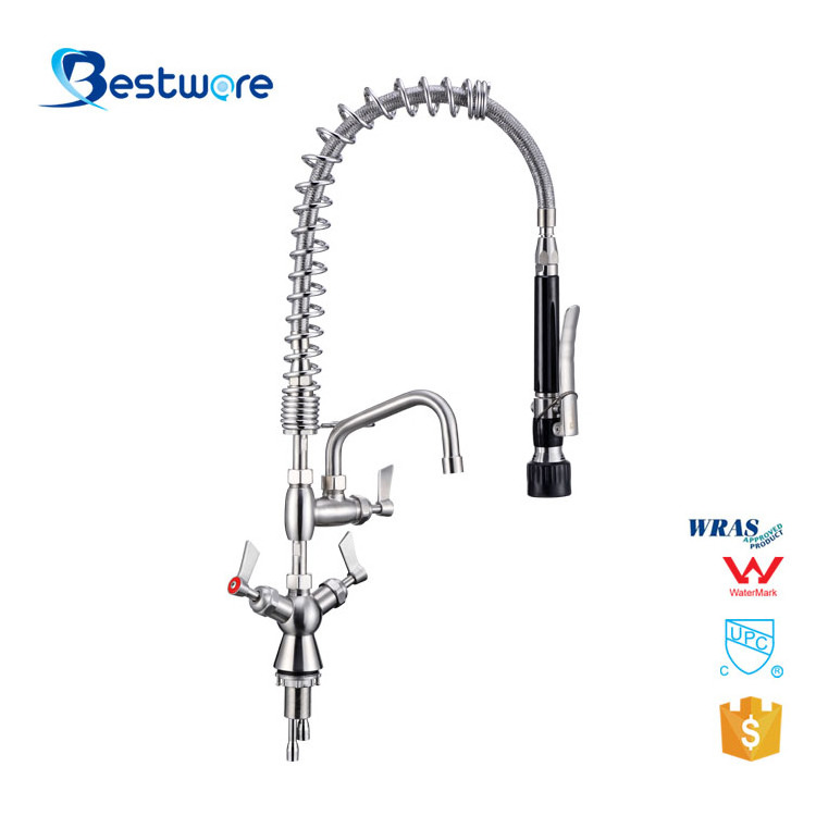 Watermark Water Basin Sink Pre Rinse Commercial Kitchen Professional Faucet