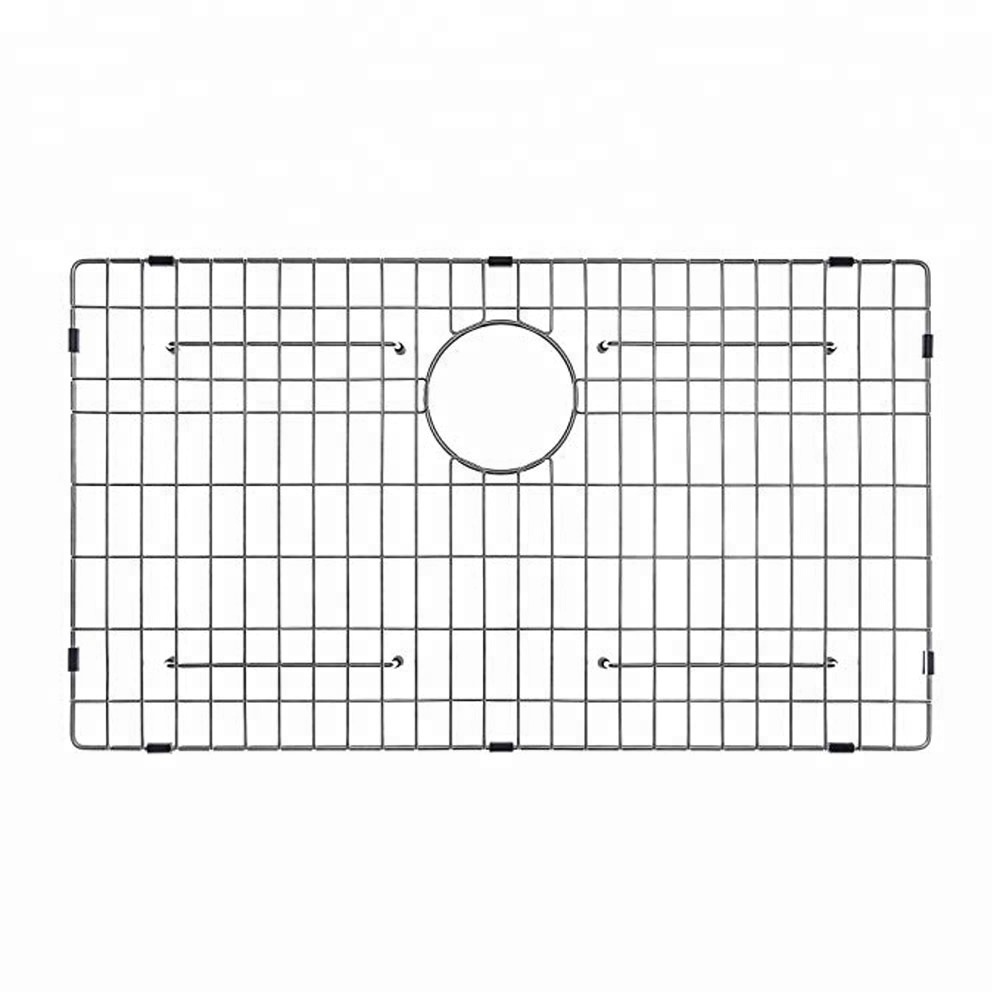 Custom Made Kitchen Sink Bottom Basin Rack , Stainless Steel Grid