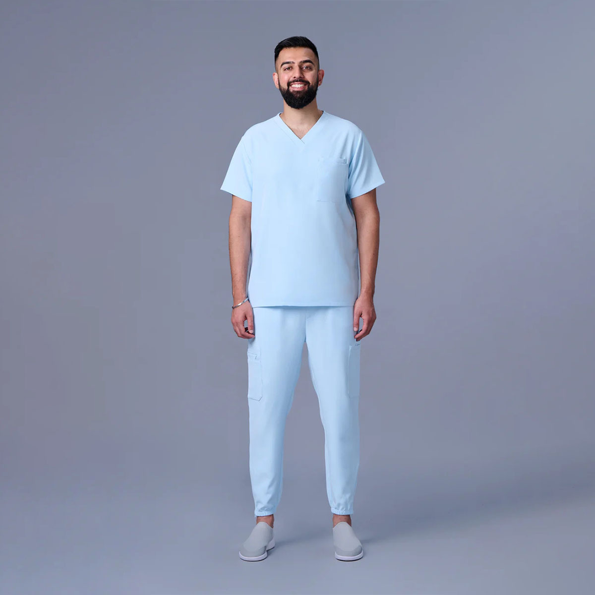 Bestex OEM Men Scrubs Style Custom Logo Nursing Scrubs Jogger Pants Medical Uniform Surgeon Nurse Plus Size Scrubs Uniforms Sets