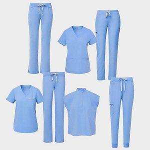 Bestex Apparel Comfortable Hospital Uniform Medical Top Nurse Uniform High Fashion Uniforms Nursing Medical Scrubs