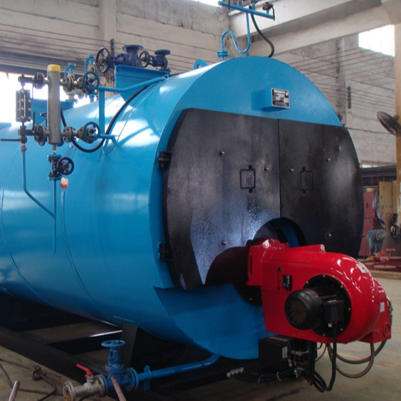 6 8 10 12 15 20 Ton Industrial Gas Fired Steam Boiler With corrugated furnace three passes and web back structure