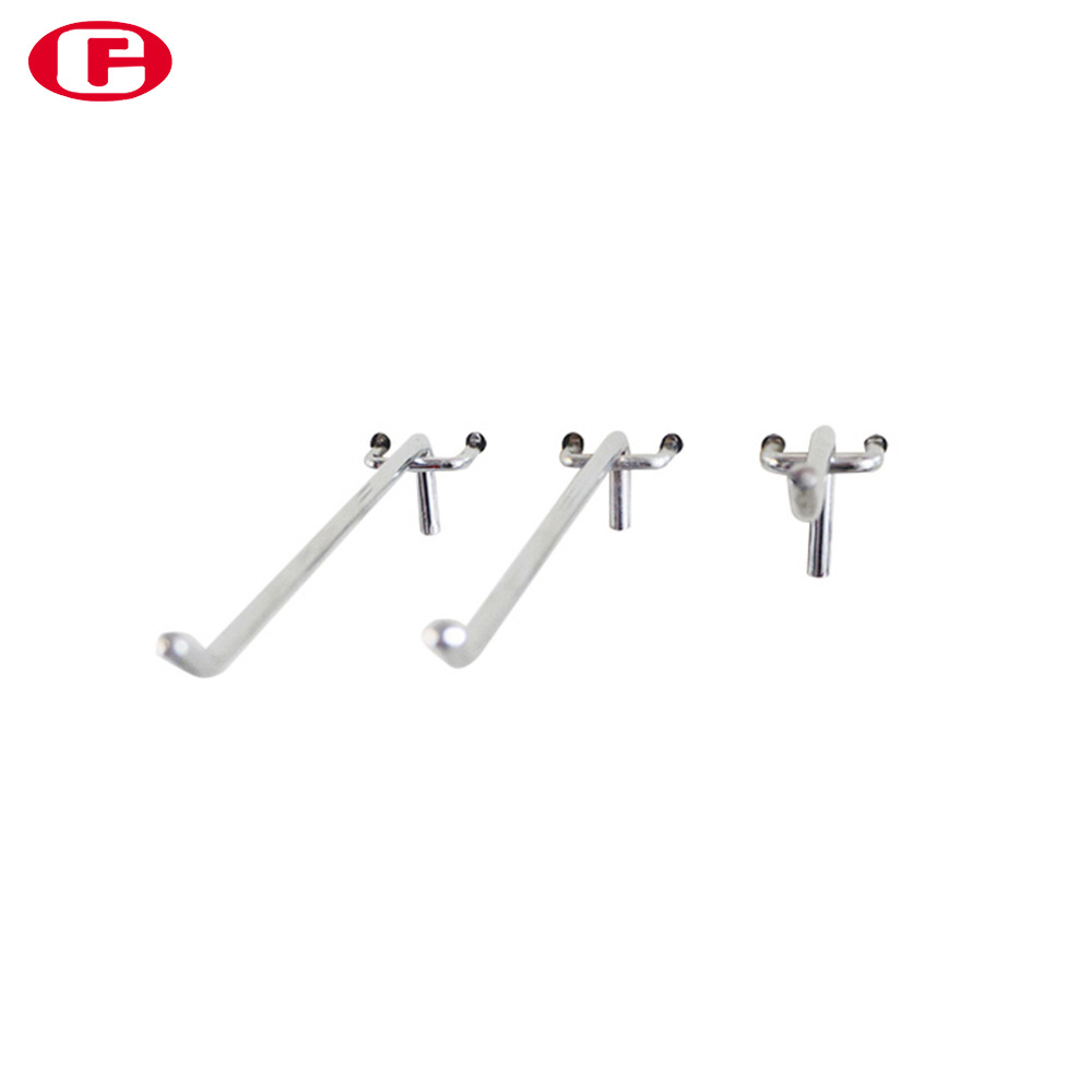 Iron Metal Supermarket Garment Peg Hooks Display Shelf Hook