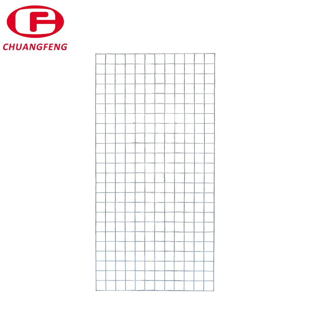 Factory Price Iron Welded Wire Panel Galvanized Welded Wire Mesh Grid Wall Panel For Retail Display