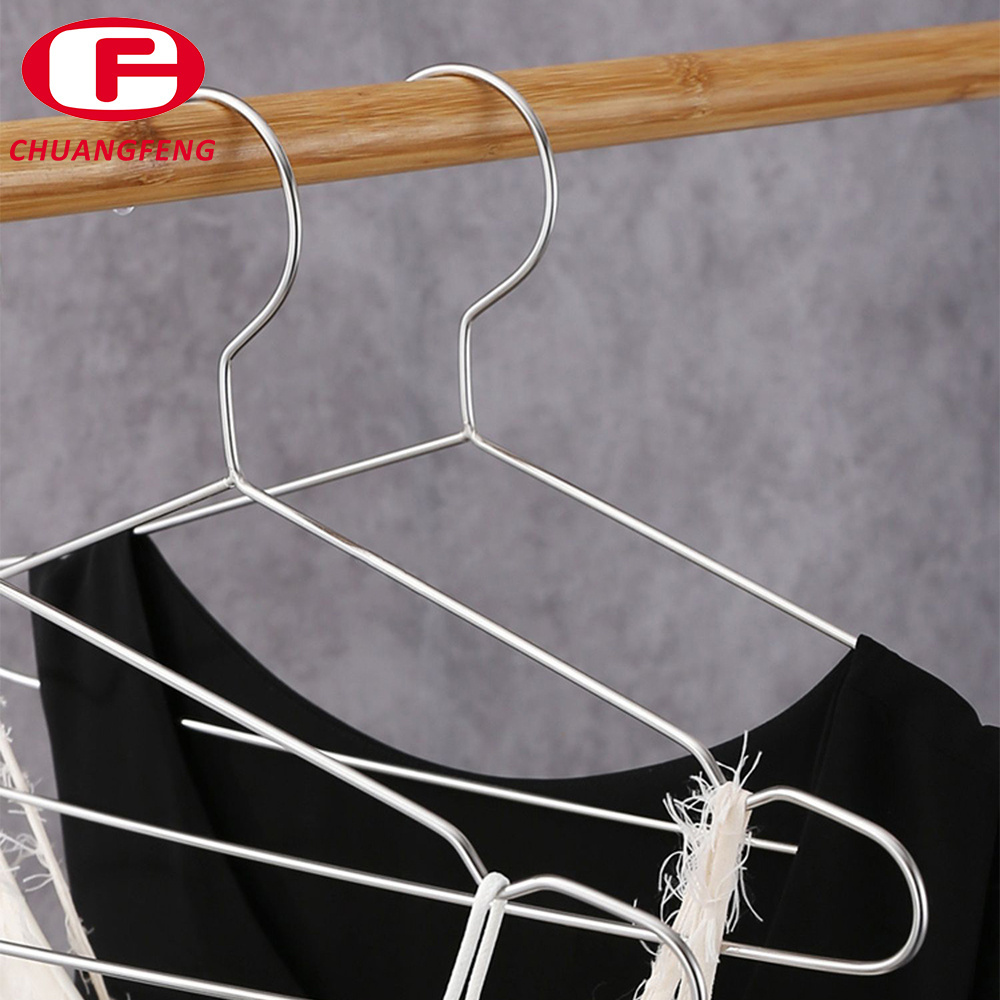 2.0mm metal iron wire coat hanger for garment shop