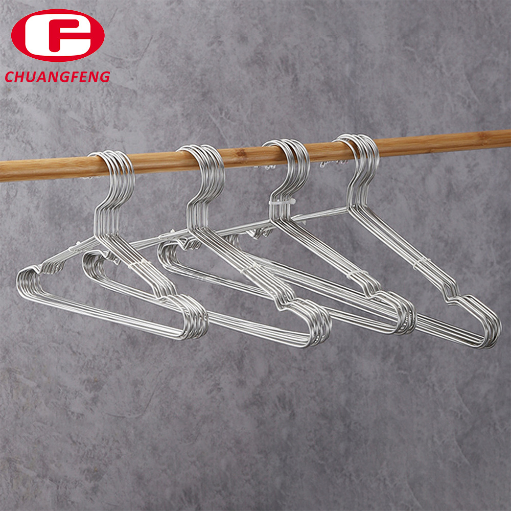 2.0mm metal iron wire coat hanger for garment shop