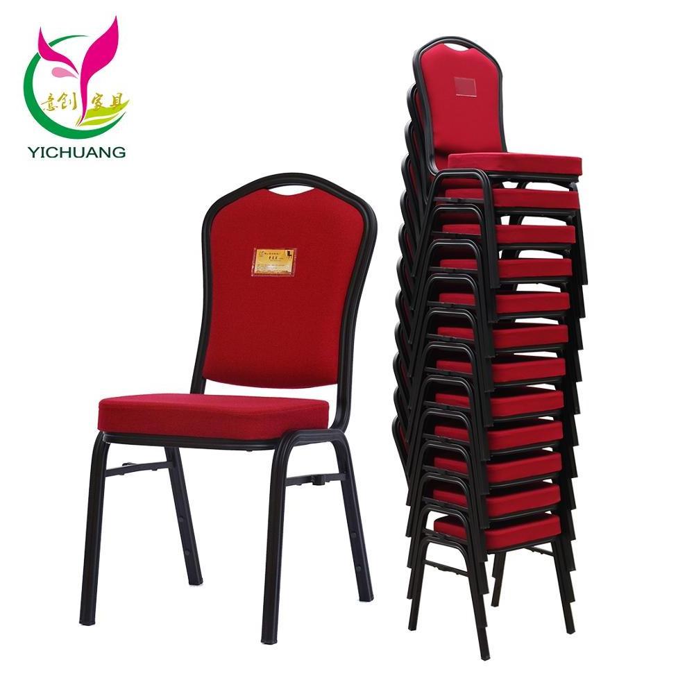 YC-ZL07-03 High Quality and Modern 5 Star Stacking Aluminum Conference Banquet Hotel Chair for sale