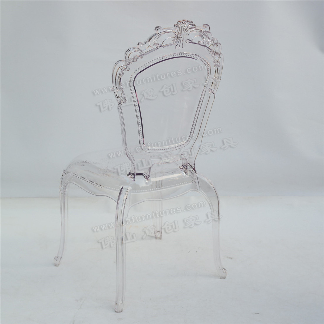 Royal Used Transparent Acrylic China Wedding chairs for sale wholesale