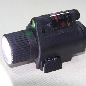 1016 tactical flashlight with sight combo