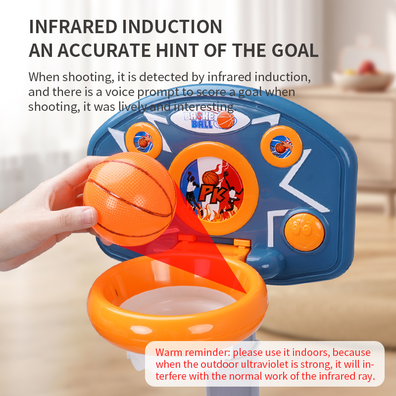 FiveStar Shantou Children Toys Factory Produce Mini Basketball Board Shooting Game Toy For Kids With Light Music