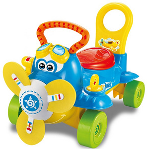 FiveStar New Arrival Kids Push Cars Riding With Music For Toddlers Stroller Substitute Walker Toy