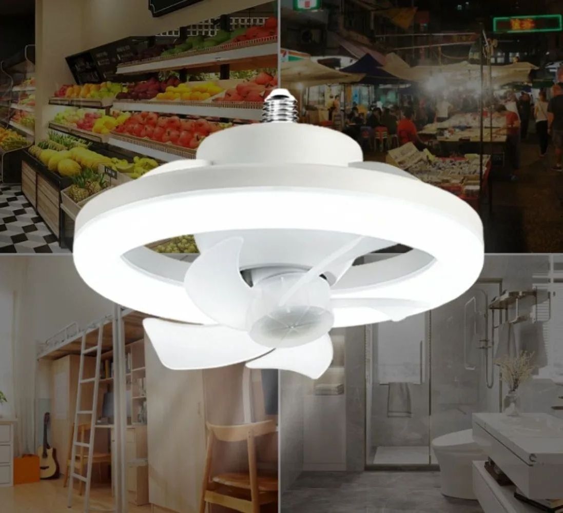 2024 New Modern Bedroom Cooling Air Decorative Lighting Ceiling Fans Remote Control Fan Ceiling With Led Light