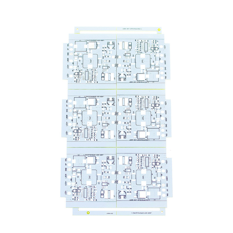 Custom PCB and PCBA Manufacturer SMD LED Aluminium PCB Printed Circuit Board