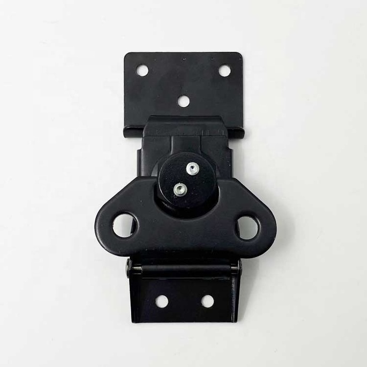 Black powder coated qualified steel made heavy duty butterfly latch twist latch