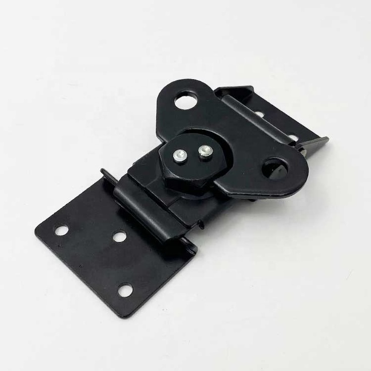 Black powder coated qualified steel made heavy duty butterfly latch twist latch