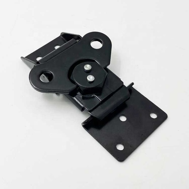 Black powder coated qualified steel made heavy duty butterfly latch twist latch