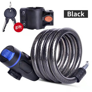 High Quality Mountain Bike Theft Prevention Key Combination Bicycle Cable Lock