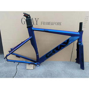 Wholesale New Arrival 700C Single Speed Aluminum Alloy Fixed Gear Carbon Bike Frame