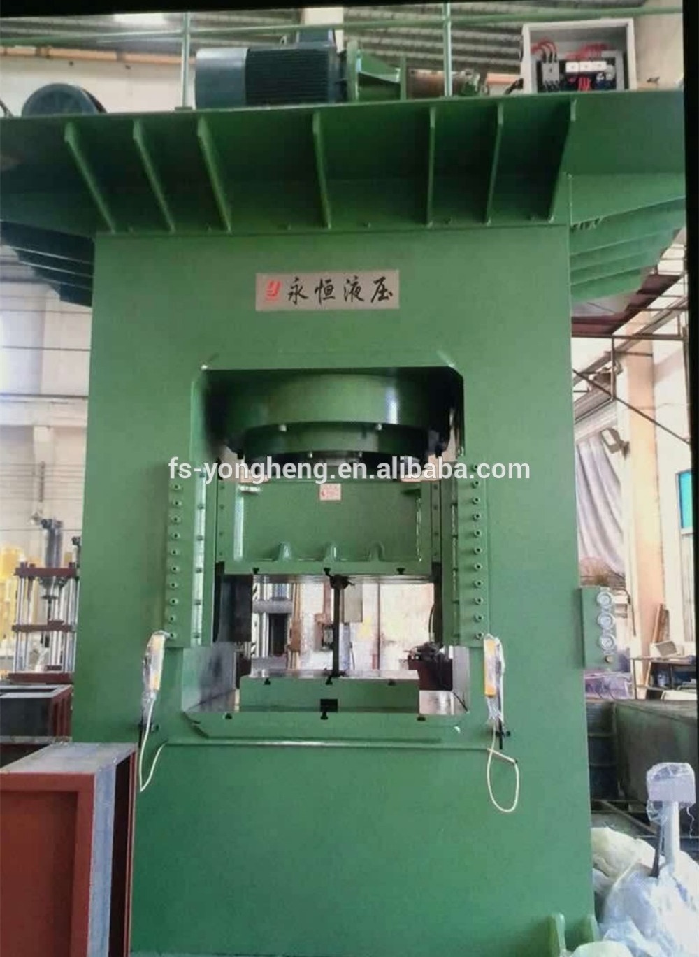 Yongheng Hydraulic 2500T Industrial Vertical H Frame Blacksmith Friction Forging Hydraulic Forging Press