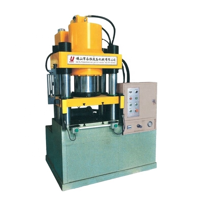 Yongheng Hydraulic Y32-500 Four Column Single Action Powder Heat Pressing Hydraulic Press Machine