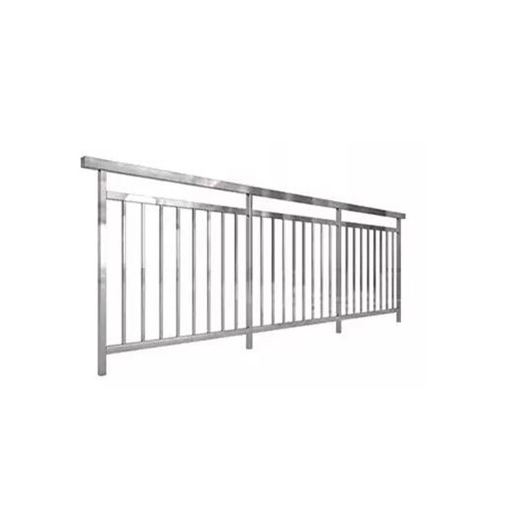 Square SS316 balcony balustrades patio guardrail staircase railing stainless steel railing